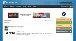 Desktop Screenshot of insanelymac.com